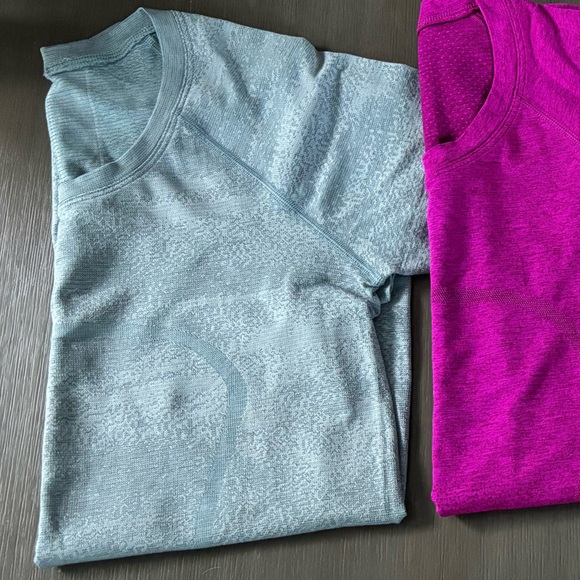 lululemon teal swiftly tee - Picture 2 of 2